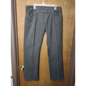 Levis 559 Men's Black Denim Jeans 36x36